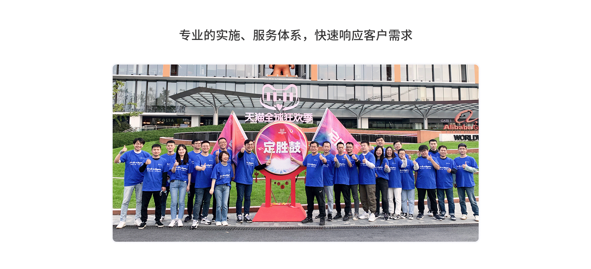 专业的施杏注服务系统，急剧响应客户需要